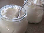 Thick, creamy homemade yogurt!